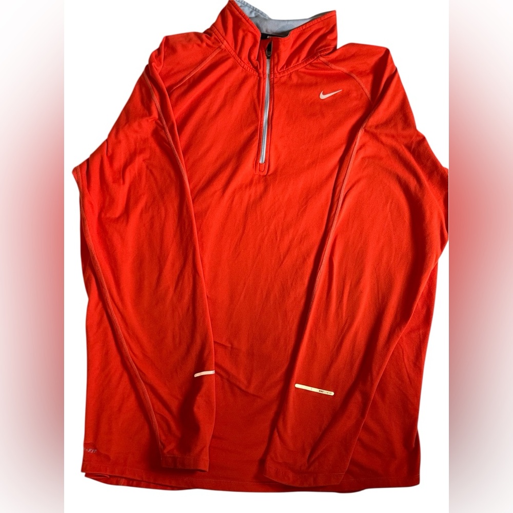 XL Nike Men's Performance Jacket - Bright Orange